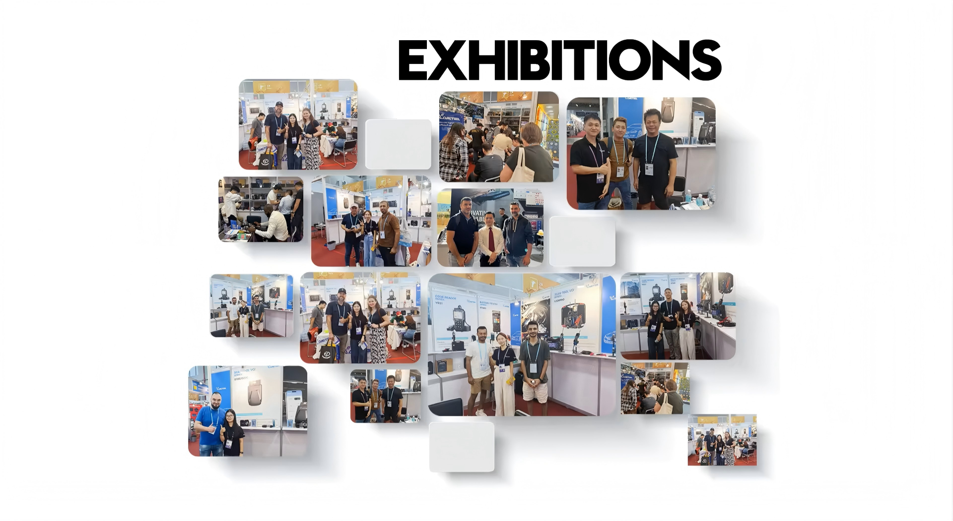 Exhibitions around the world